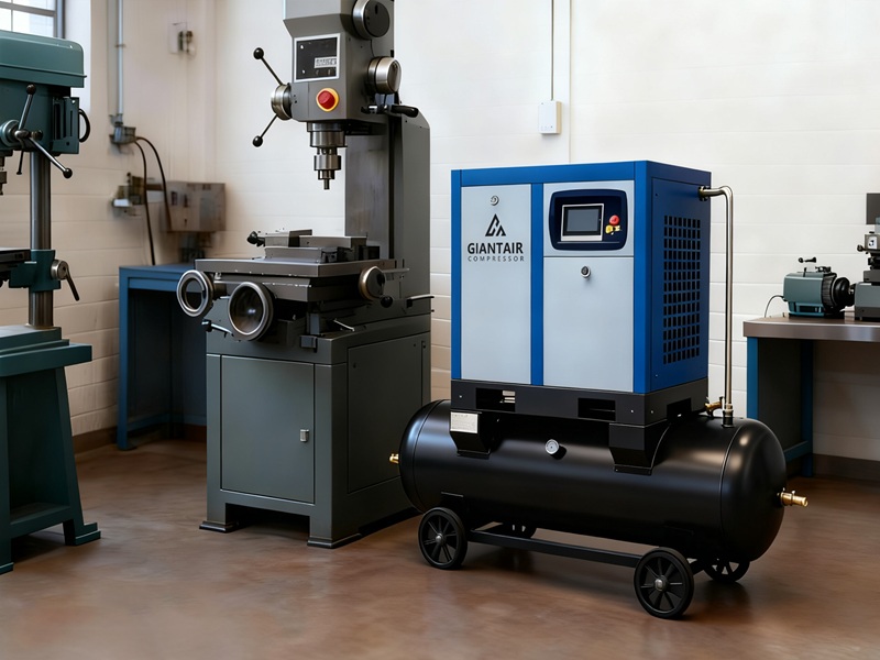 Single Phase Air Compressor_Small Factory_2