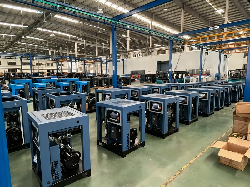 Air Compressor Factory Production Line
